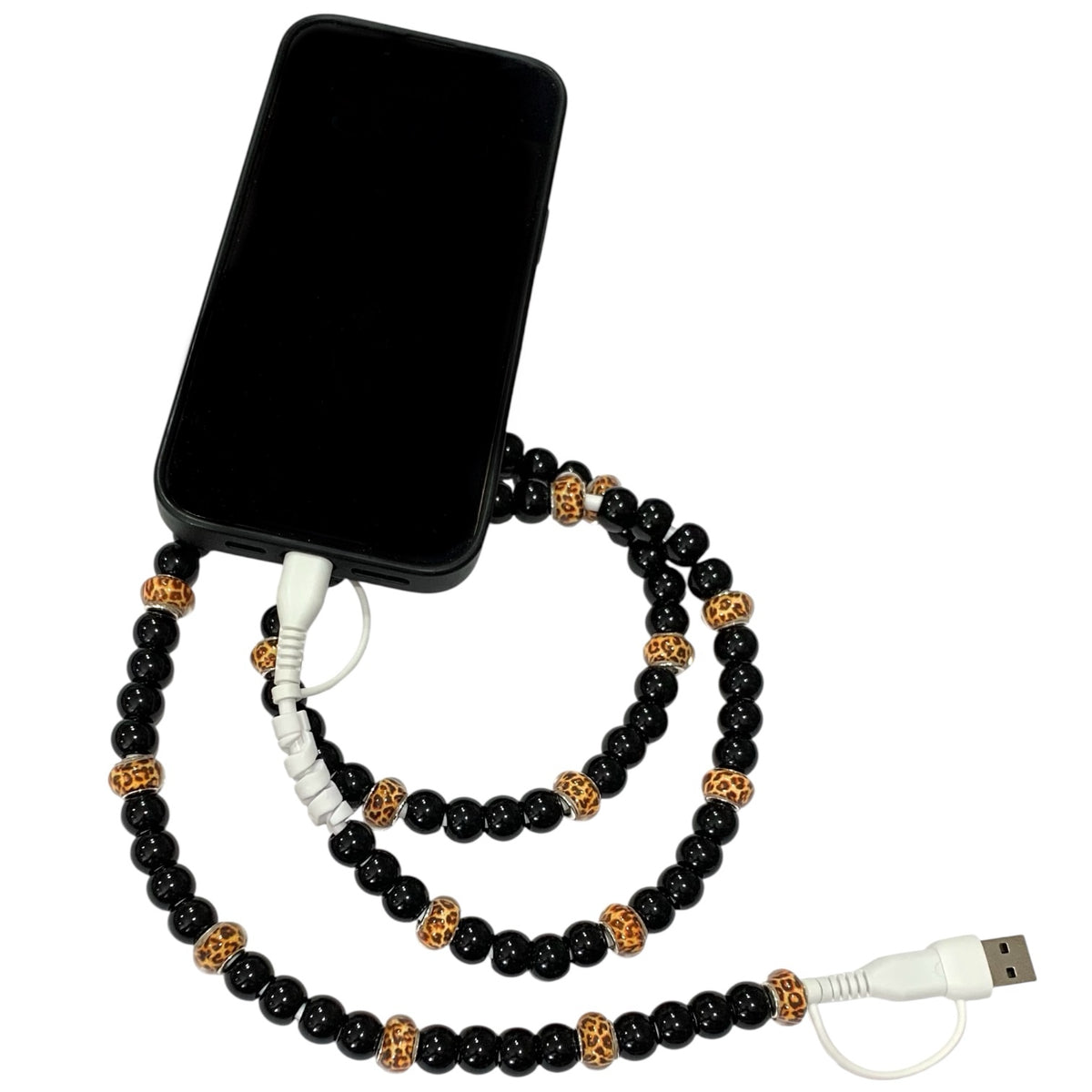 Beaded Phone Charger • Wild Thing