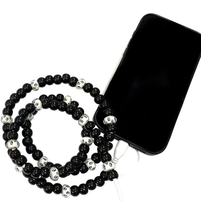 Beaded Phone Charger • Dog Paws