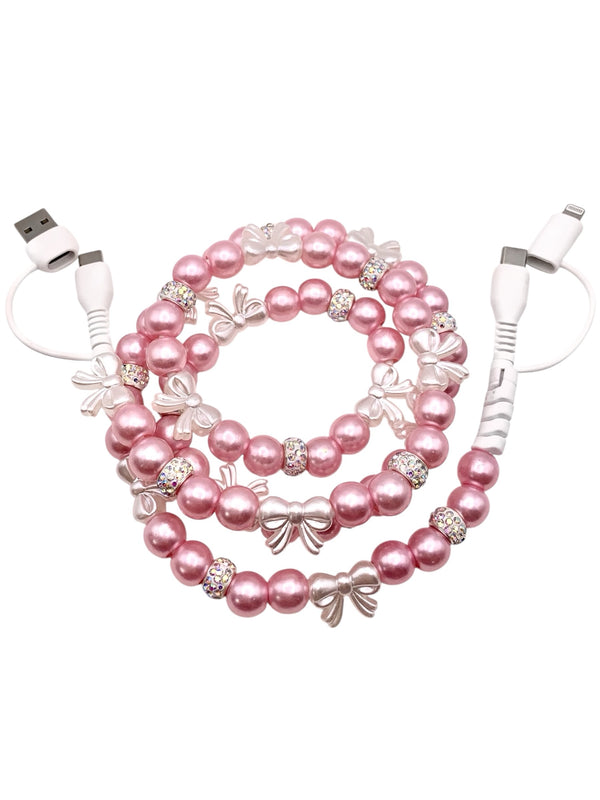 Beaded Phone Charger • Angel Kisses