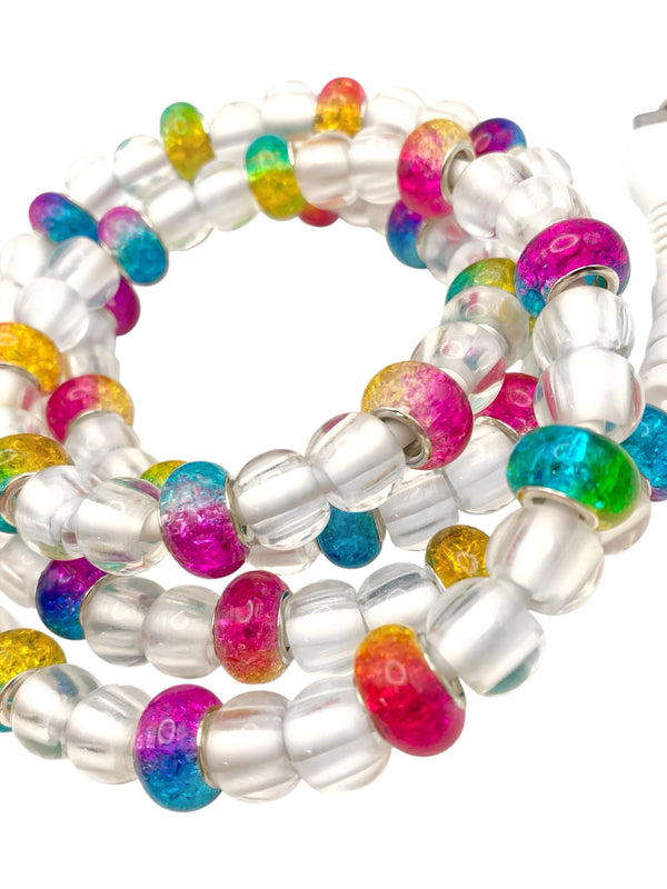 Beaded Phone Charger • Tutti Frutti