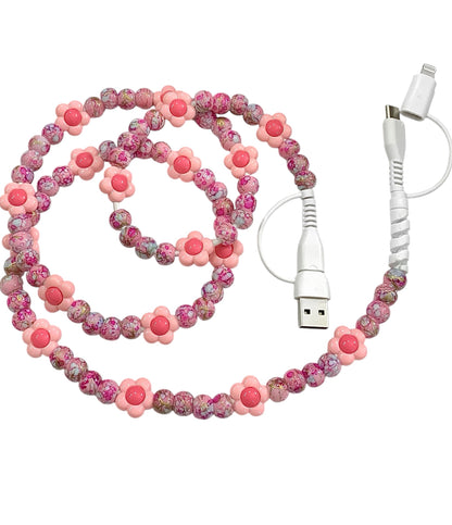 Beaded Phone Charger • Darling Daisy's
