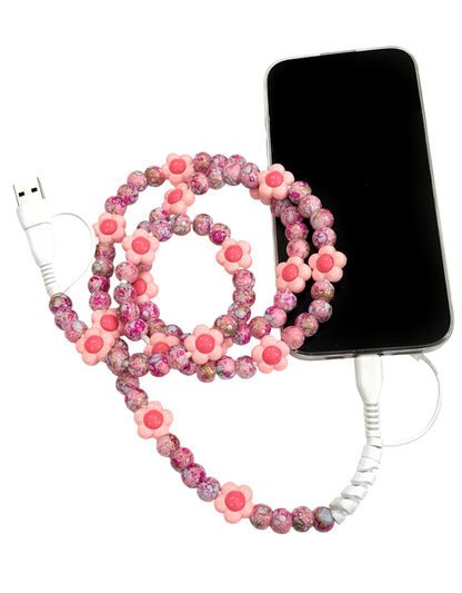 Beaded Phone Charger • Darling Daisy's