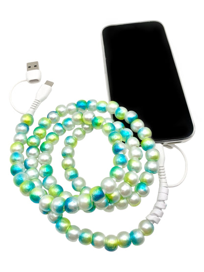 Beaded Phone Charger • Tidal Wave