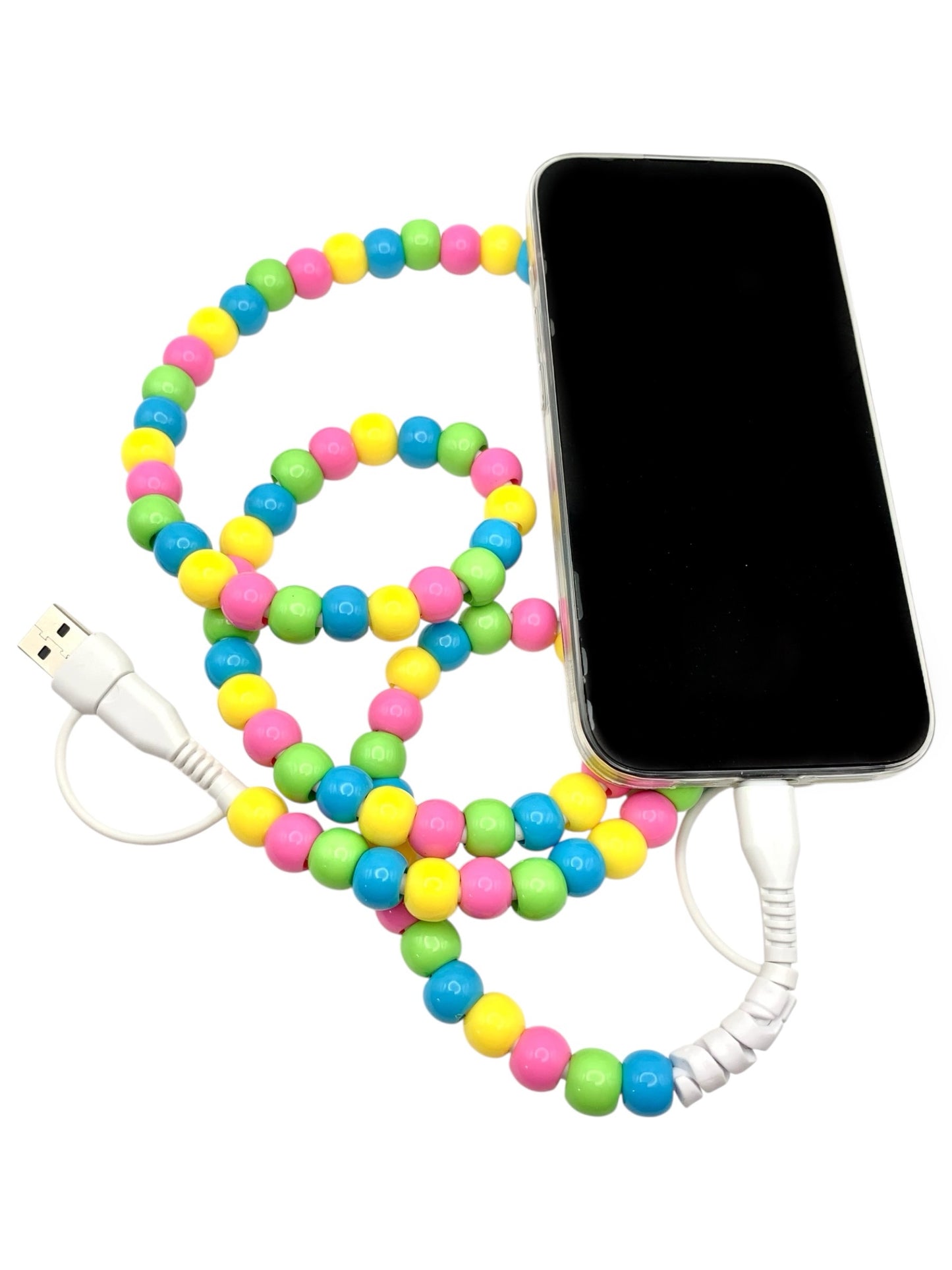 Beaded Phone Charger • Party Time