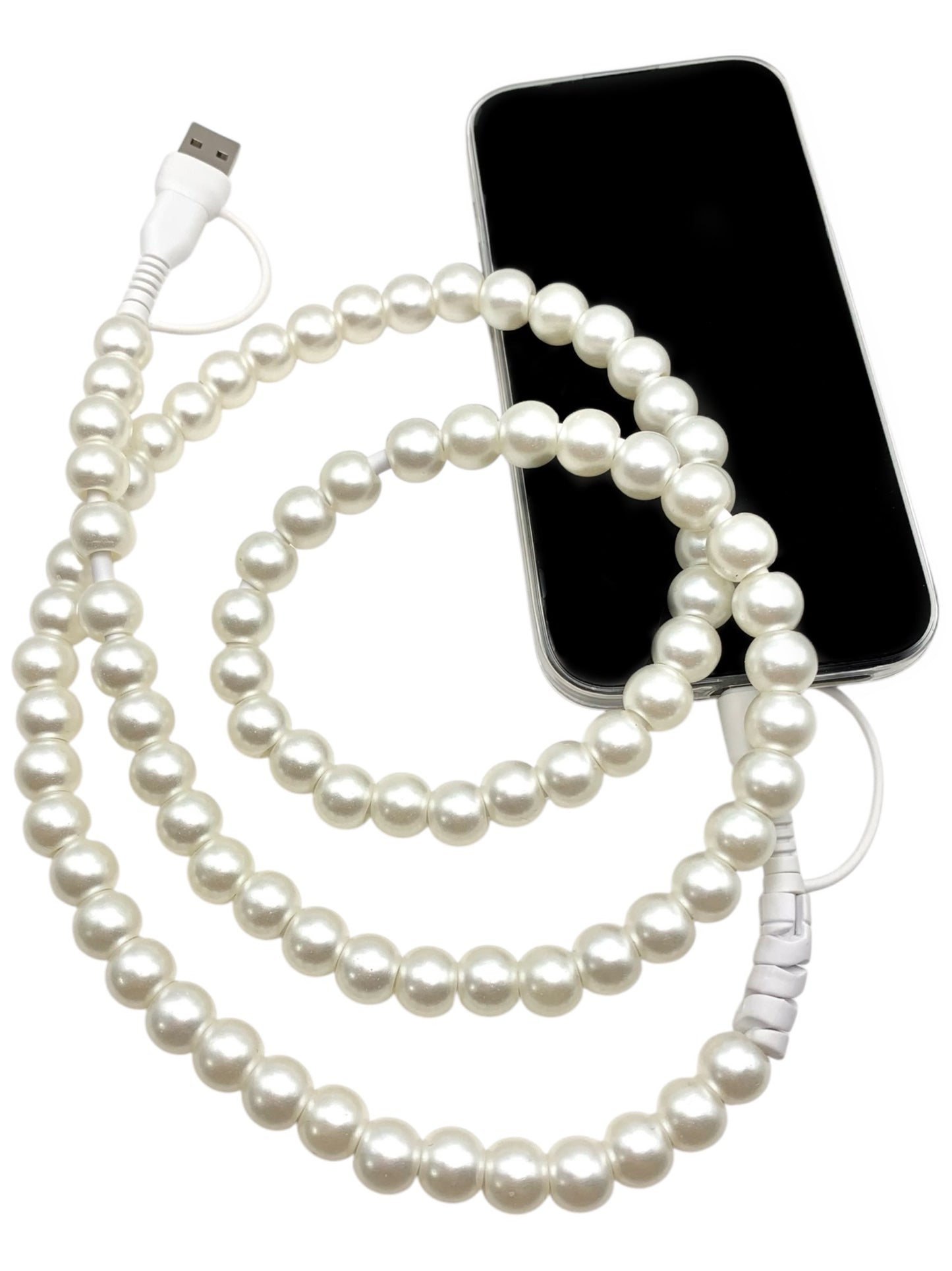 Beaded Phone Charger • Simply Pearls