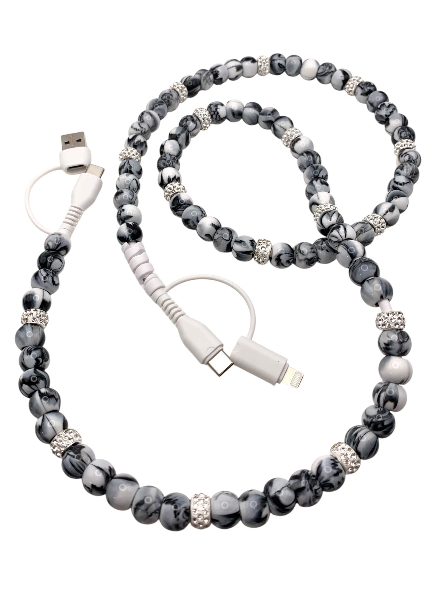 Beaded Phone Charger • Marbelous