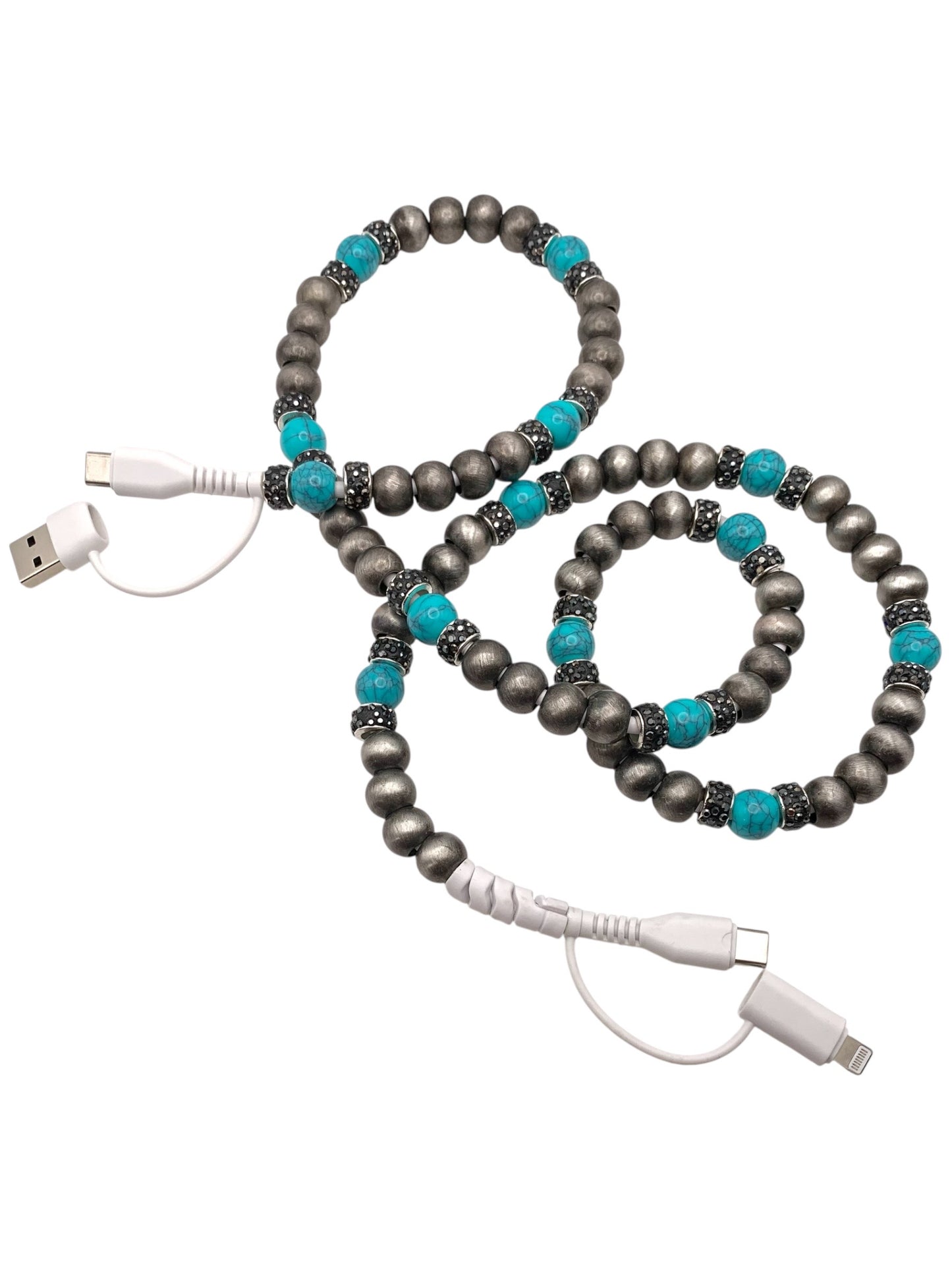 Beaded Phone Charger • Honky Tonk