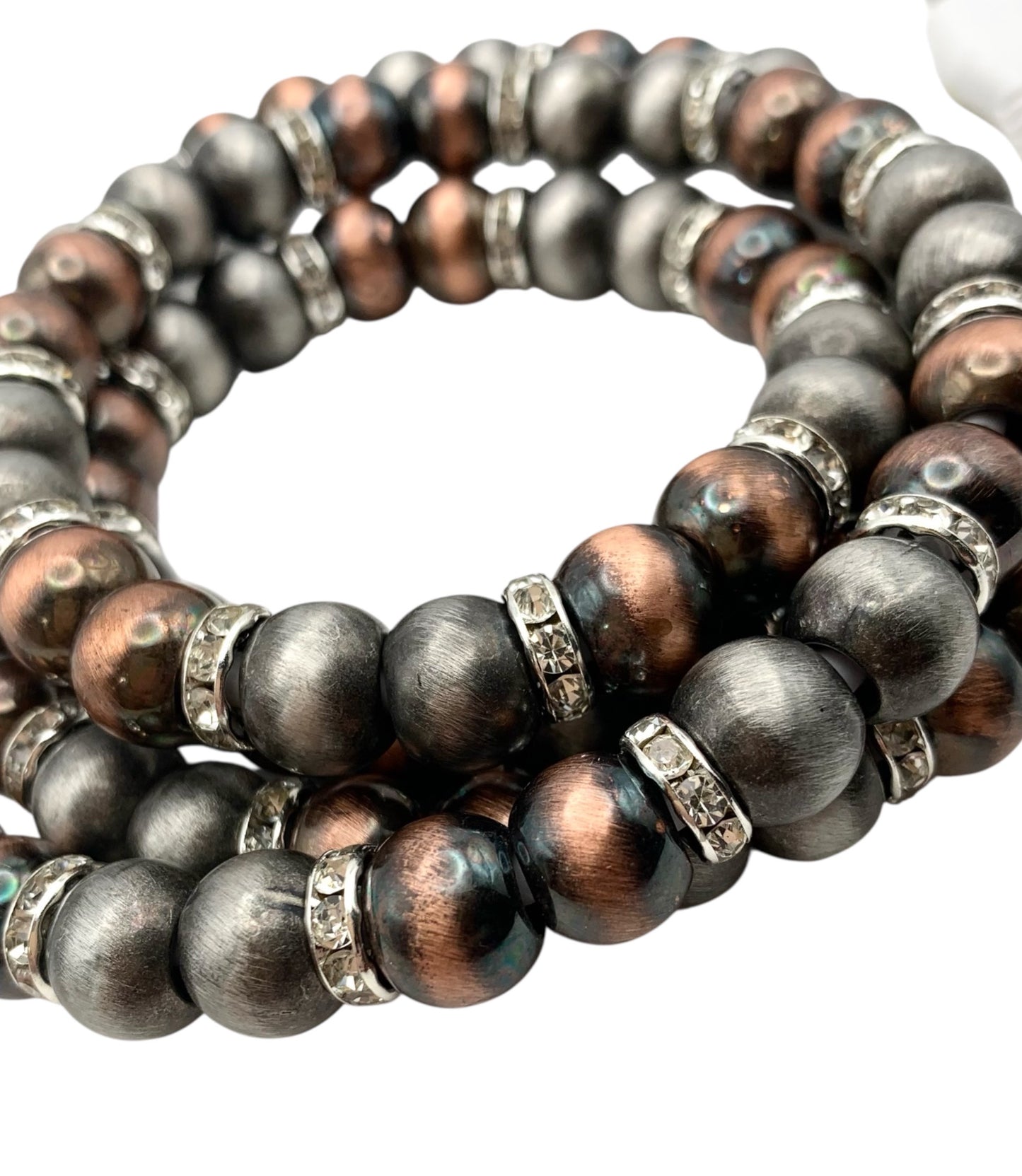 Metallic Thrills beaded charging cord