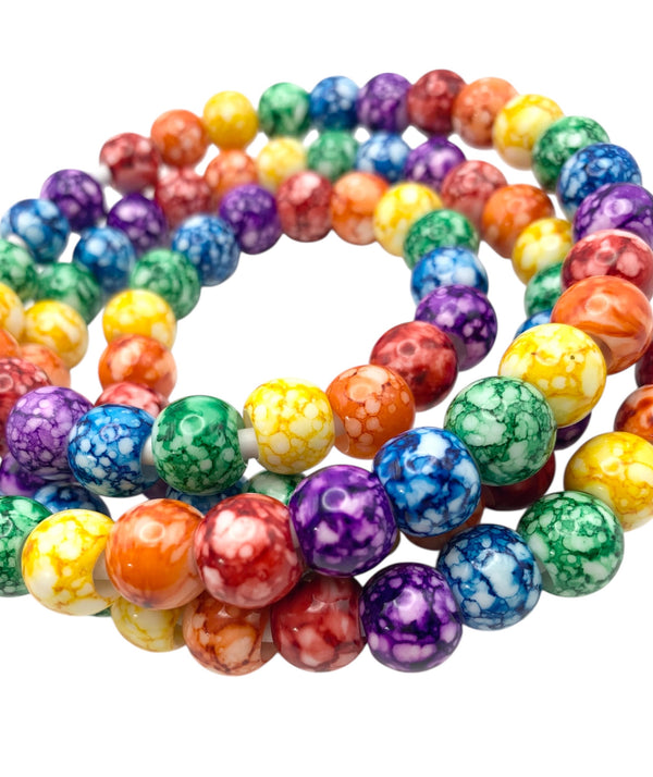 Beaded Phone Charger • Over The Rainbow