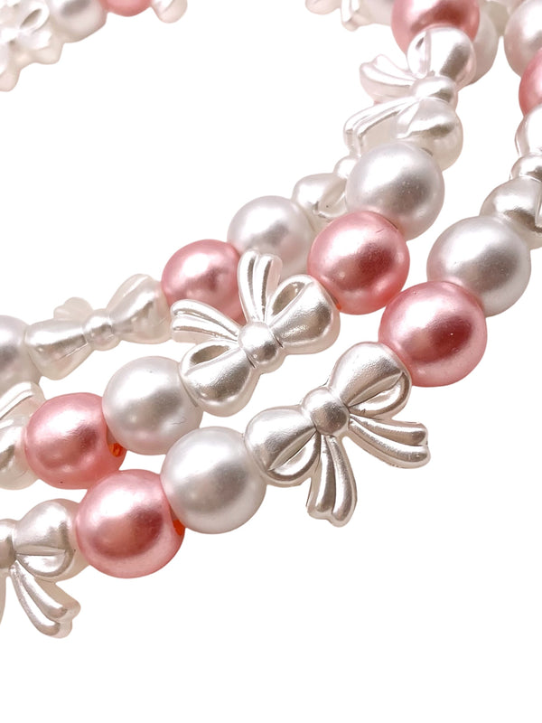 Beaded Phone Charger • Pearl Princess