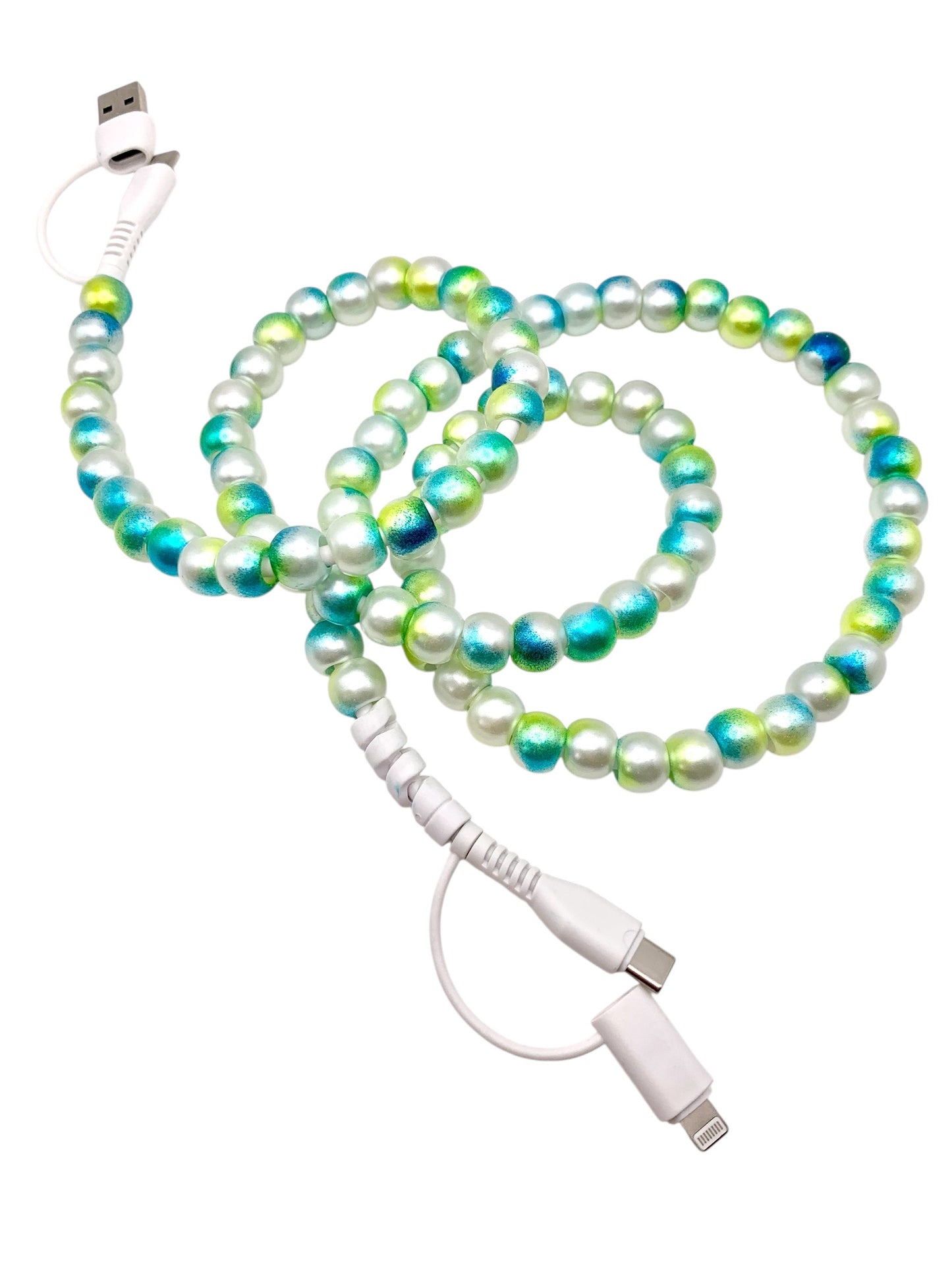 Beaded Phone Charger • Tidal Wave