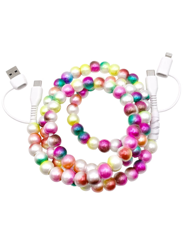 Beaded Phone Charger • Clowning Around
