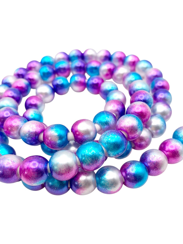 Beaded Phone Charger • Cotton Candy