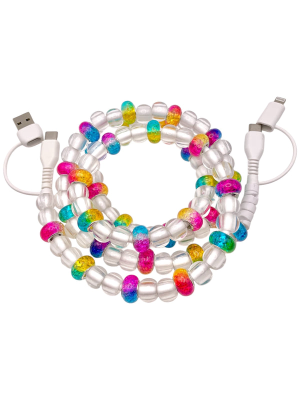 Beaded Phone Charger • Tutti Frutti