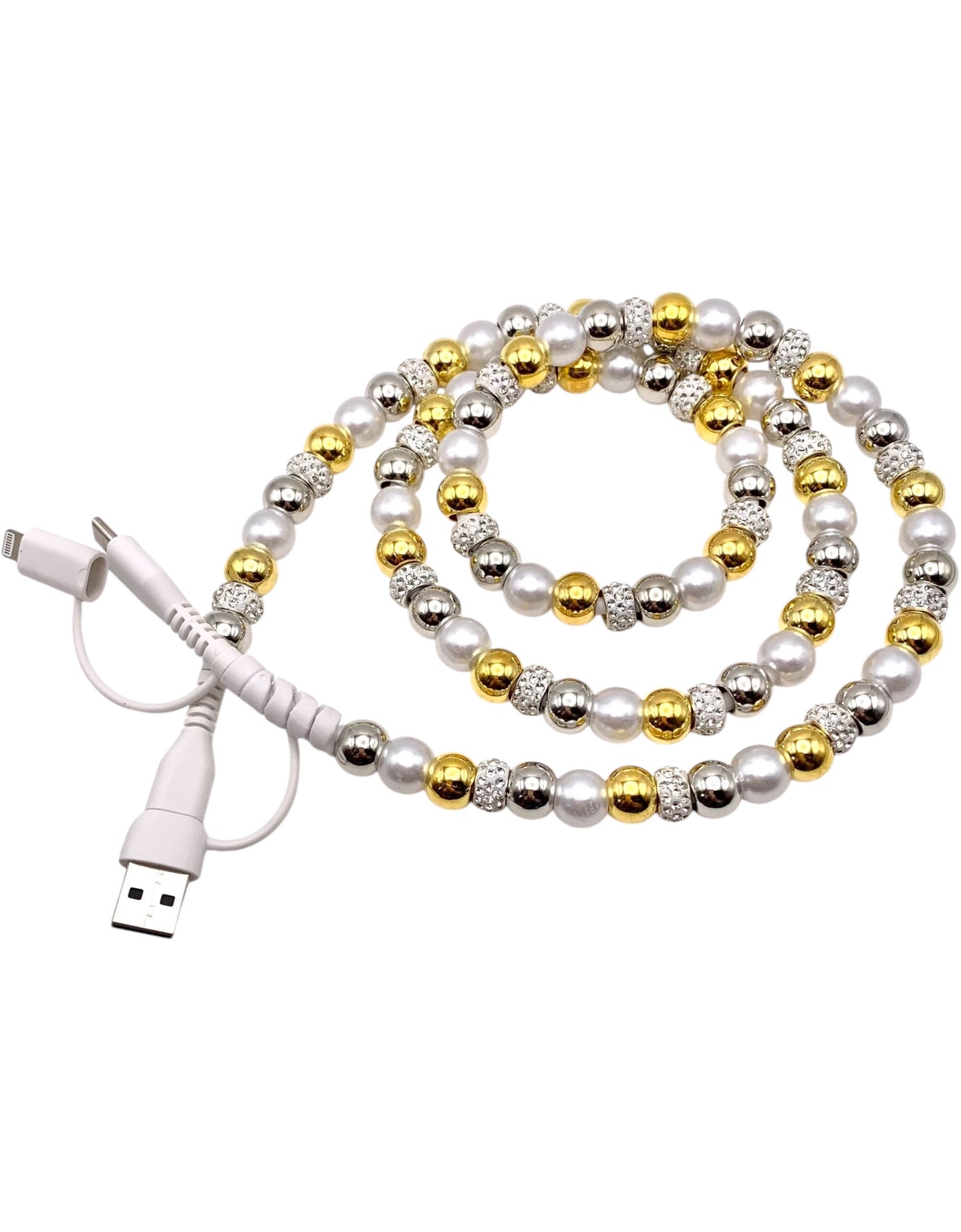 Beaded Phone Charger • Paparazzi