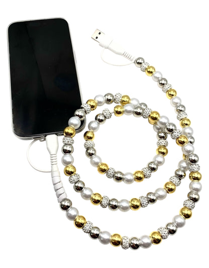 Beaded Phone Charger • Paparazzi
