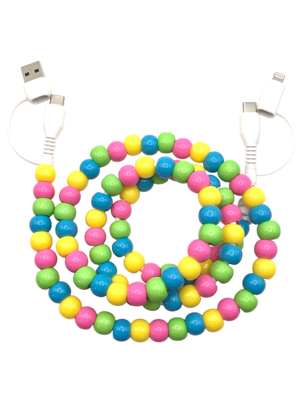 Beaded Phone Charger • Party Time