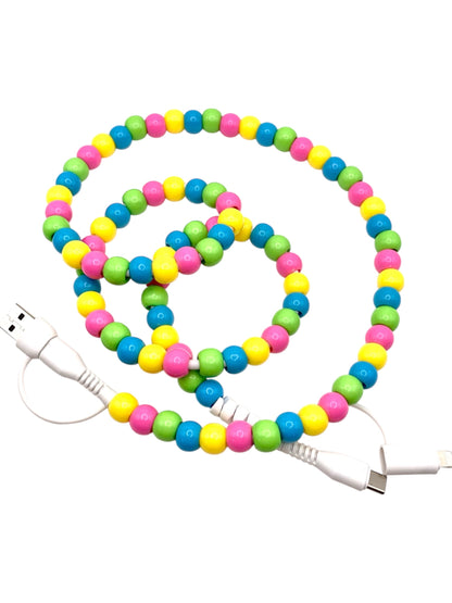 Beaded Phone Charger • Party Time