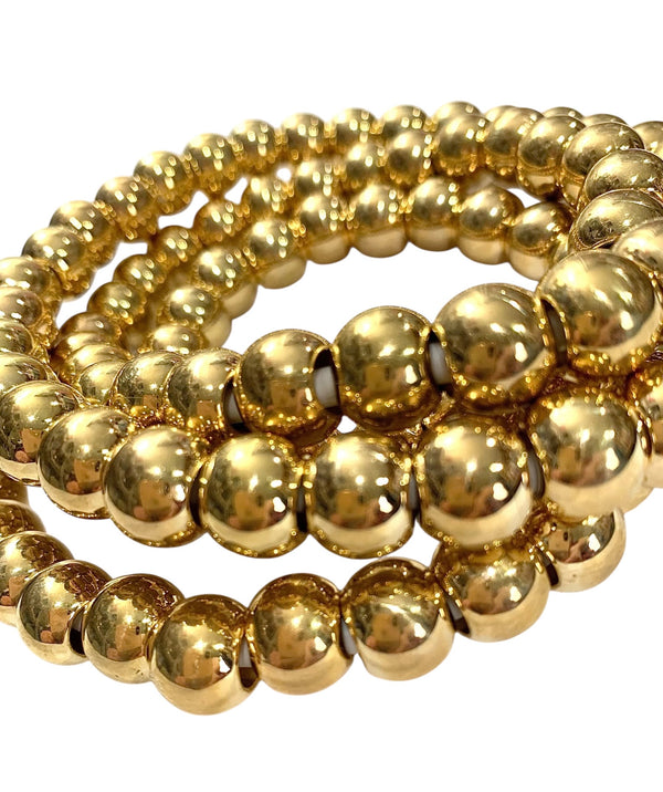 Beaded Phone Charger • Gold Rush