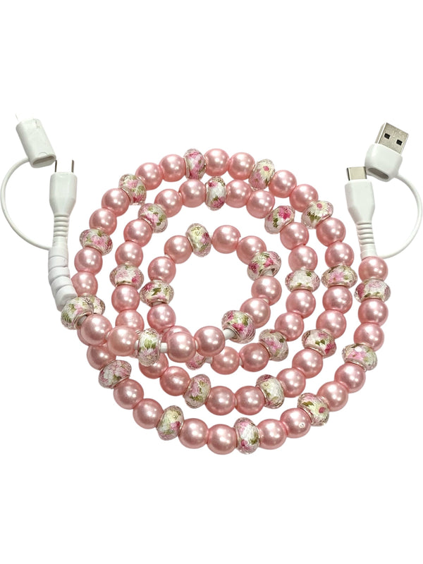 Beaded Phone Charger • Petal Party
