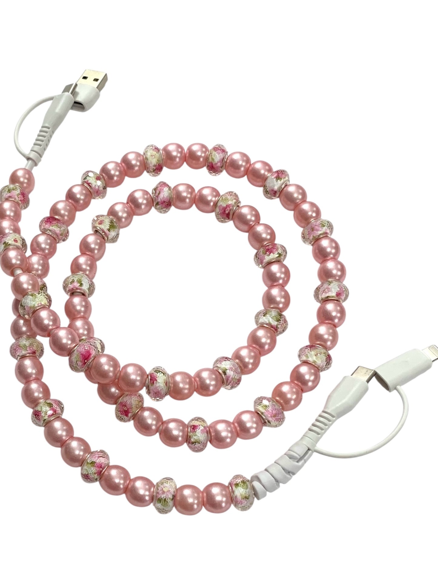 Beaded Phone Charger • Petal Party