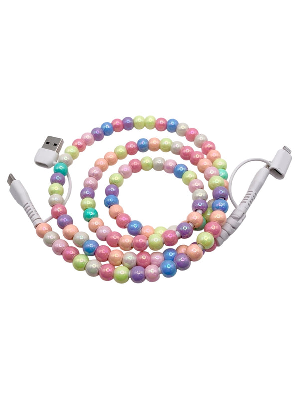 Beaded Phone Charger • Candy Kisses
