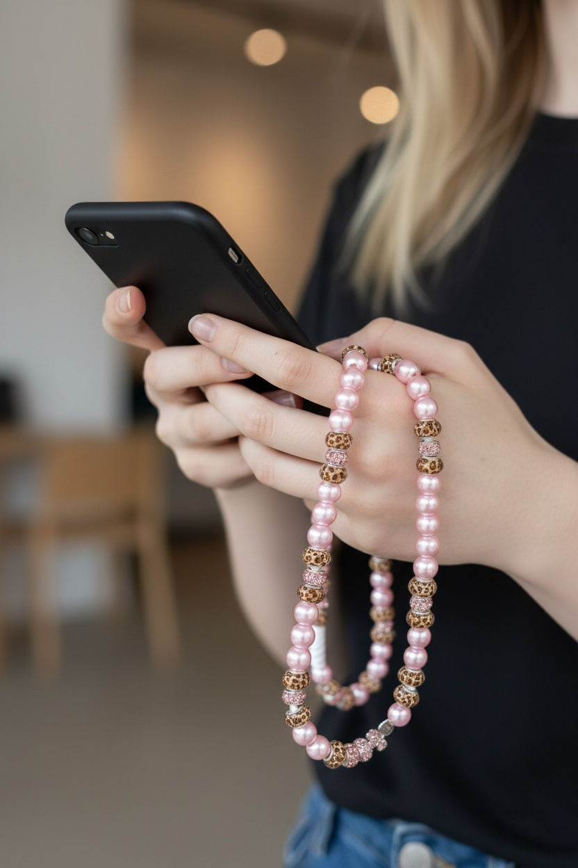 Beaded Phone Charger • Drama Queen