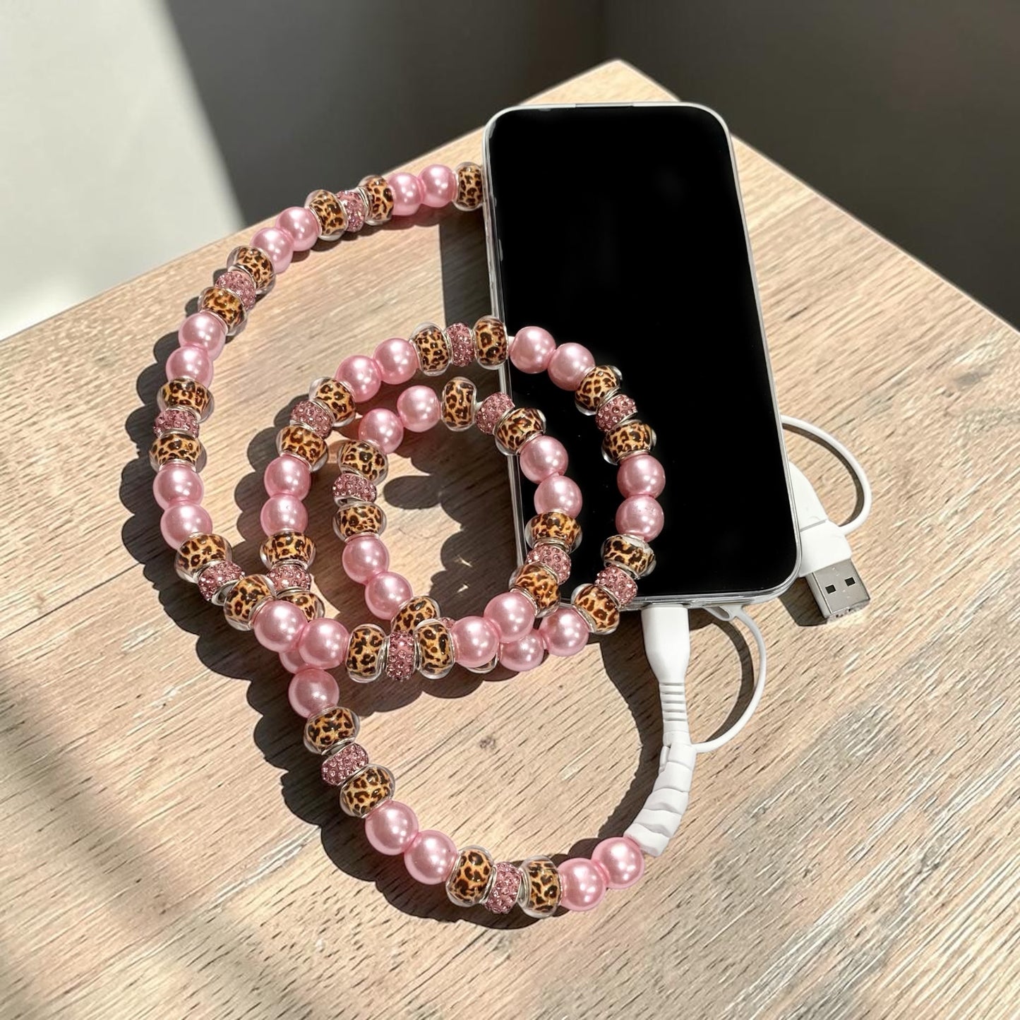 Beaded Phone Charger • Drama Queen