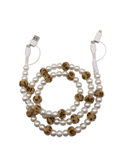 Beaded Phone Charger • Cheetahlicious