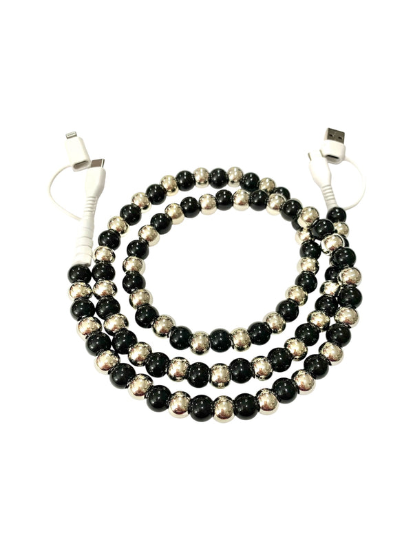 Beaded Phone Charger • Eclipse