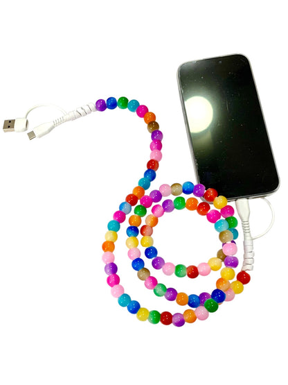 Beaded Phone Charger • Jawbreaker