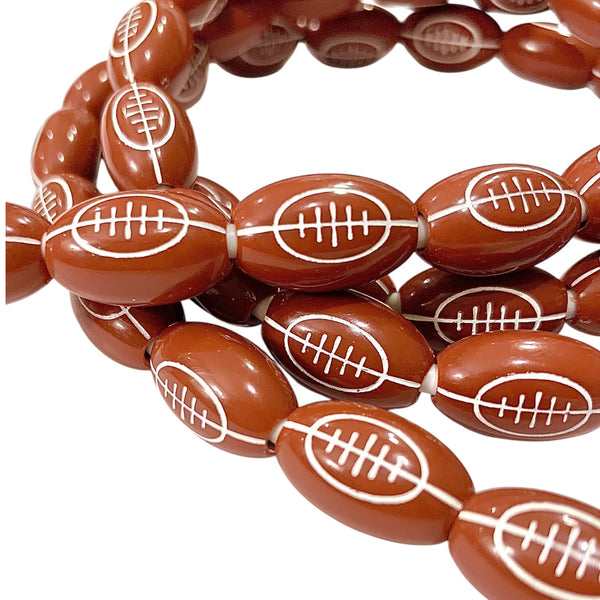 Beaded Phone Charger • Football Charging Cord