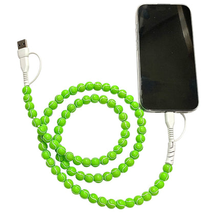 Beaded Phone Charger • Tennis Charging Cord