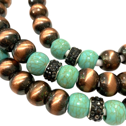 Beaded Phone Charger • Copper Mania