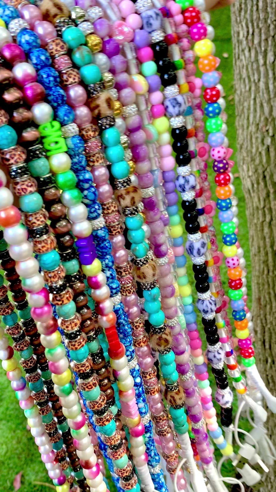 4 in 1 beaded cell phone charger